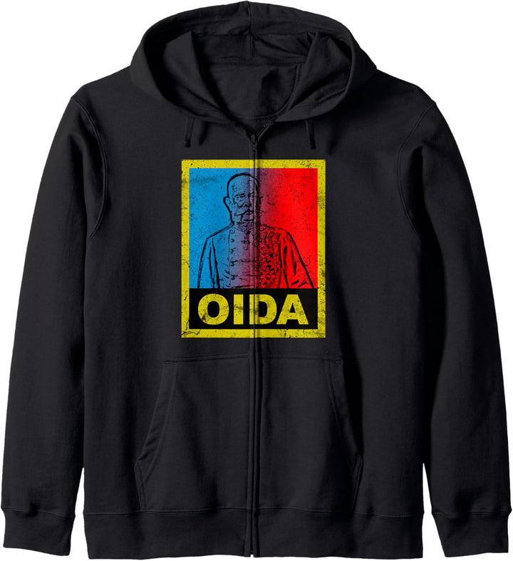 Cooles Oida Österreich Kaiser Monarch Design Kapuzenjacke