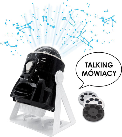 Lexibook 2-in-1 Talking Planetarium Constellation and Image Projector, 24 Bilder zum Entdecken des W