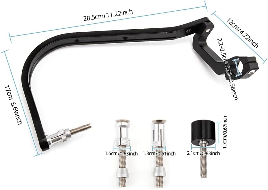 22mm Motorrad Handguards für Dirtbike MX ATV Offroad Aluminium Universal Lenker Schutz