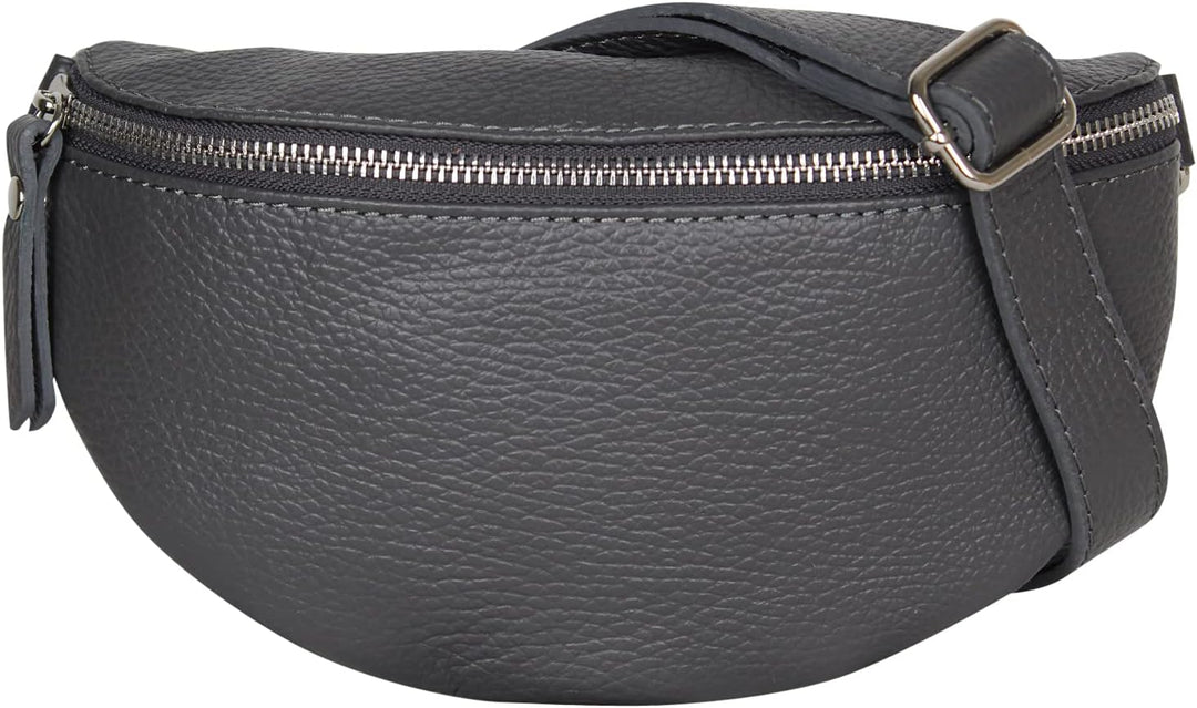 AmbraModa GLX10 - Damen Herren Unisex kleine Hüfttasche Gürteltasche Bauchtasche Umhängetasche aus E