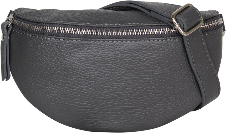 AmbraModa GLX10 - Damen Herren Unisex kleine Hüfttasche Gürteltasche Bauchtasche Umhängetasche aus E