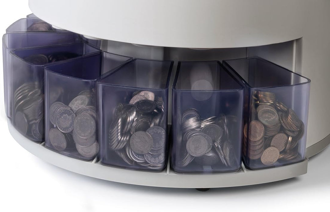 Safescan 1250 CHF Münzzähler, der gemischte Schweizer Franken-Münzen schnell zählt + sortiert - Münz