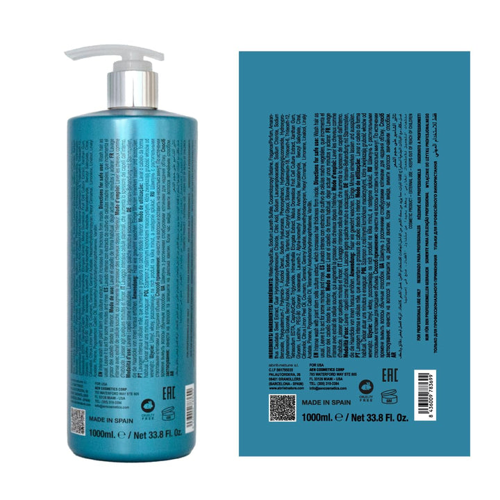 Shampoo, um dem Haar maximales Volumen zu verleihen Age Reset 1000ml. abril et nature feines und zar