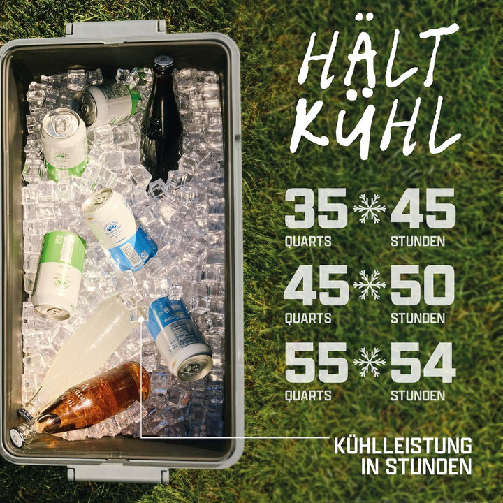 Coleman Snap 'N Go 35QT Faltbare Kühlbox | Isolierte Hartschalen-Eisbox | 33 Liter |Hält EIS bis zu