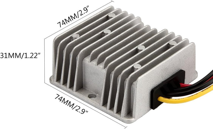 HOMELYLIFE DC 12V 24V auf 5V 20A 100W Spannungswandler Step Down Wandler Transformator Netzteil Regl