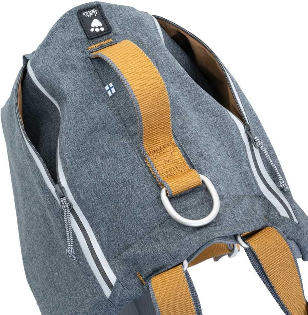 Hurtta Expedition Pack Hunderucksack ECO (schwarz, 45-65 cm) schwarz 45-65 cm, schwarz 45-65 cm
