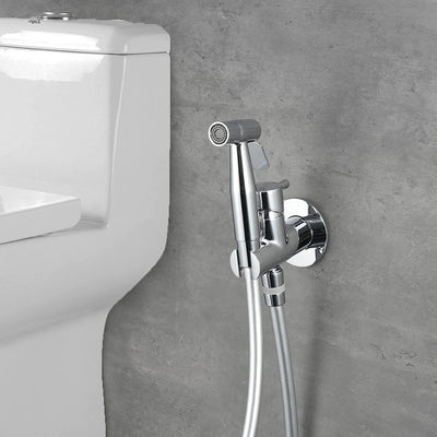 Bidet Handbrause Kalt und warm Toilette Bad Bidet für Bidet Armaturen WC mit G1/2" Ventil Toilette A