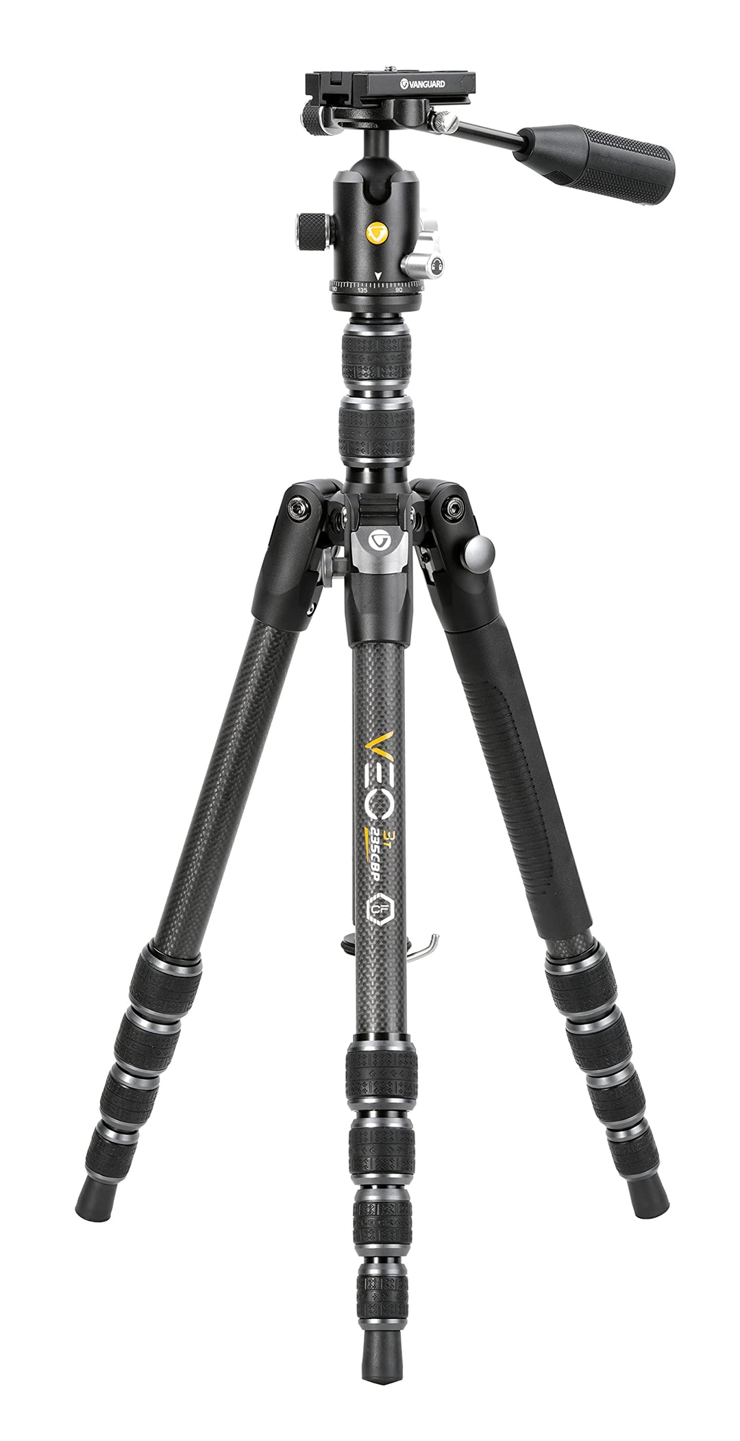 Vanguard Veo 3T 235CBP - Reisestativ mit Kugelkopf, Kugel