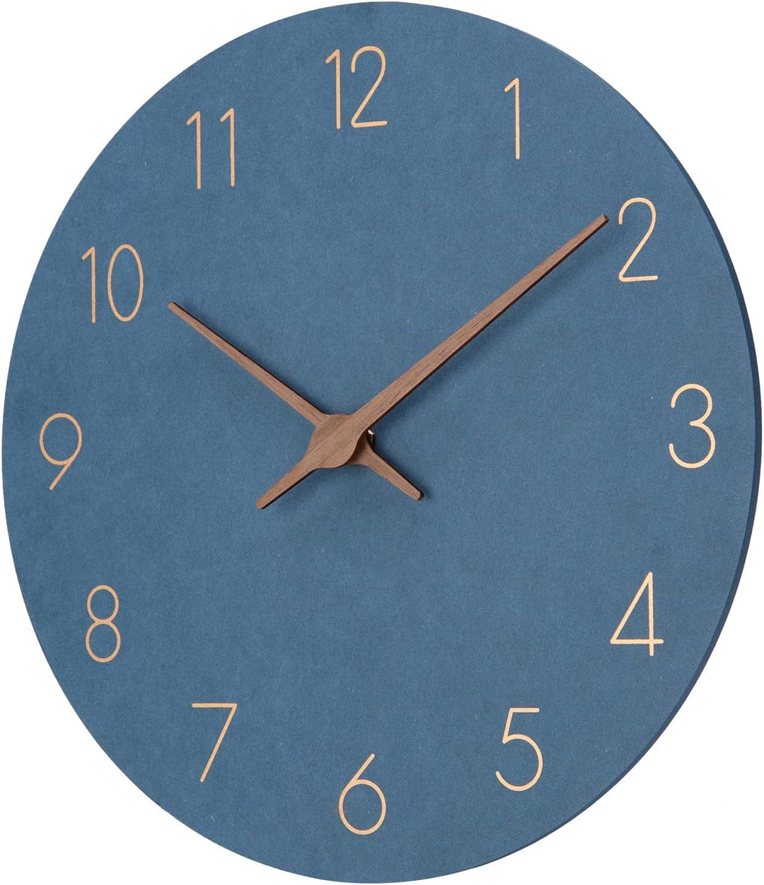 ACCSHINE MDF Holz Wanduhr Ohne TickgeräUsche Lautlos Modern 30cm Quarz Gross Batterie Betriebene Wan