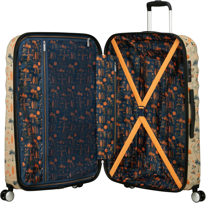 American Tourister Wavebreaker Disney - Mickey Mouse Hartschalenkoffer Mittelgross (67 cm), Reisekof