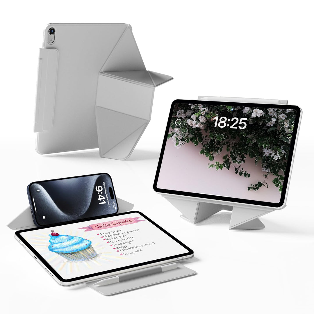 Magnetisch Hülle für iPad (A16) 11. Generation 11 Zoll 2025, iPad 10. Generation 10,9 Zoll 2022, Sch