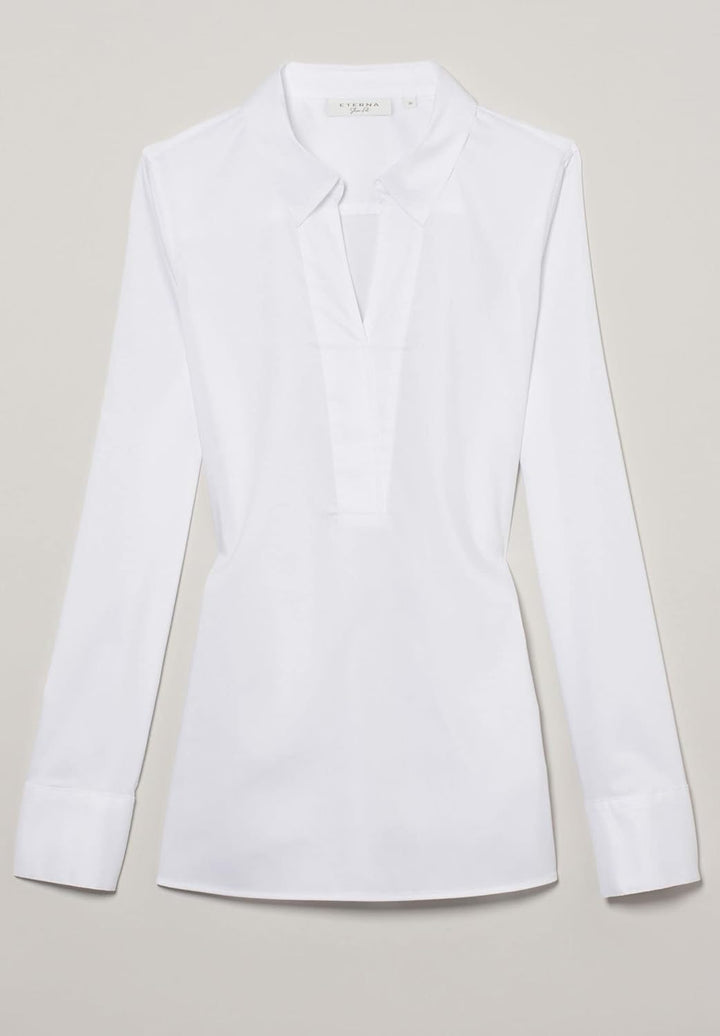 ETERNA Damen Performance Shirt Fitted 36 Weiss, 36 Weiss