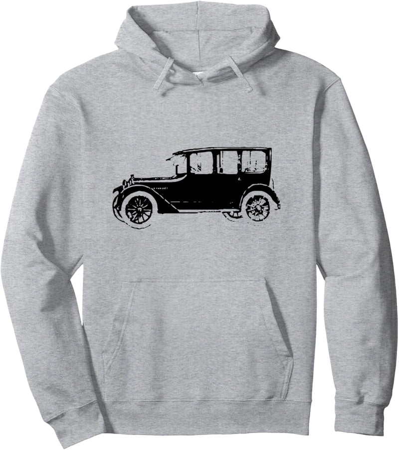 Antike Automobile Zeichnung Pullover Hoodie