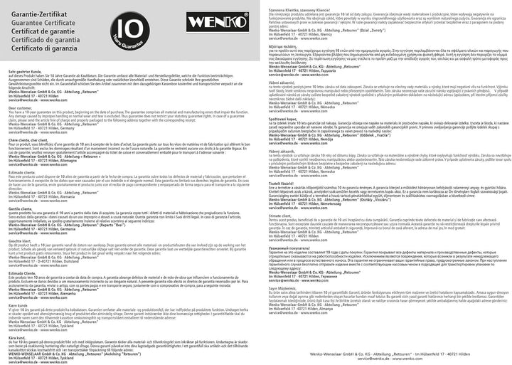 WENKO Multi-Platte Mod. Kräutergarten Herdabdeckplatte für Glaskeramik-Kochfelder oder Schneidebrett