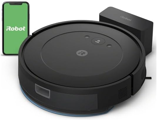 iRobot Roomba Combo Essential Saug- und Wischroboter (Y0110), leistungsstarkes Saugen und Wischen, 3