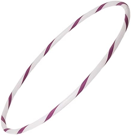 HOOPOMANIA Bunter Kinder Hula Hoop [Ø60cm - Ø80cm] Hula Hoop für Kinder in vielen Farben Ø60cm Weiss