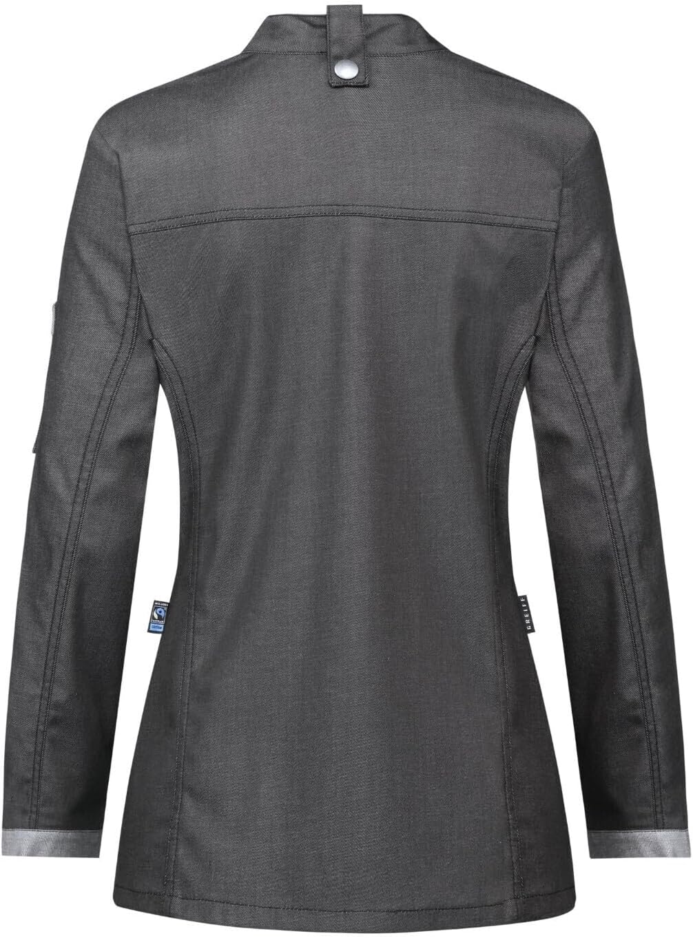 Gastro Moda Cuisine Damen Kochjacke Bikerstyle Regular, XS
