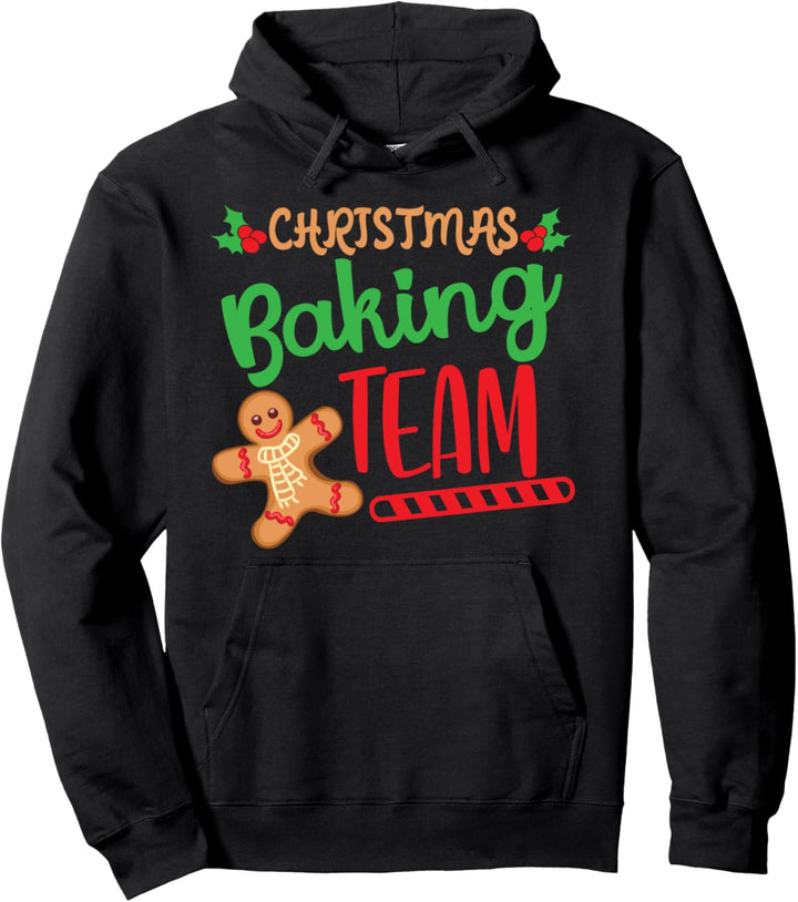 Christmas Baking Team Weihnachten Backen Keks Bäcker Pullover Hoodie
