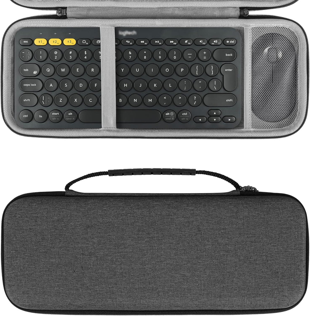 GEEKRIA Hartschale Kompatibel mit Logitech K380 + M355, Microsoft Designer Compact Tastatur + Micros