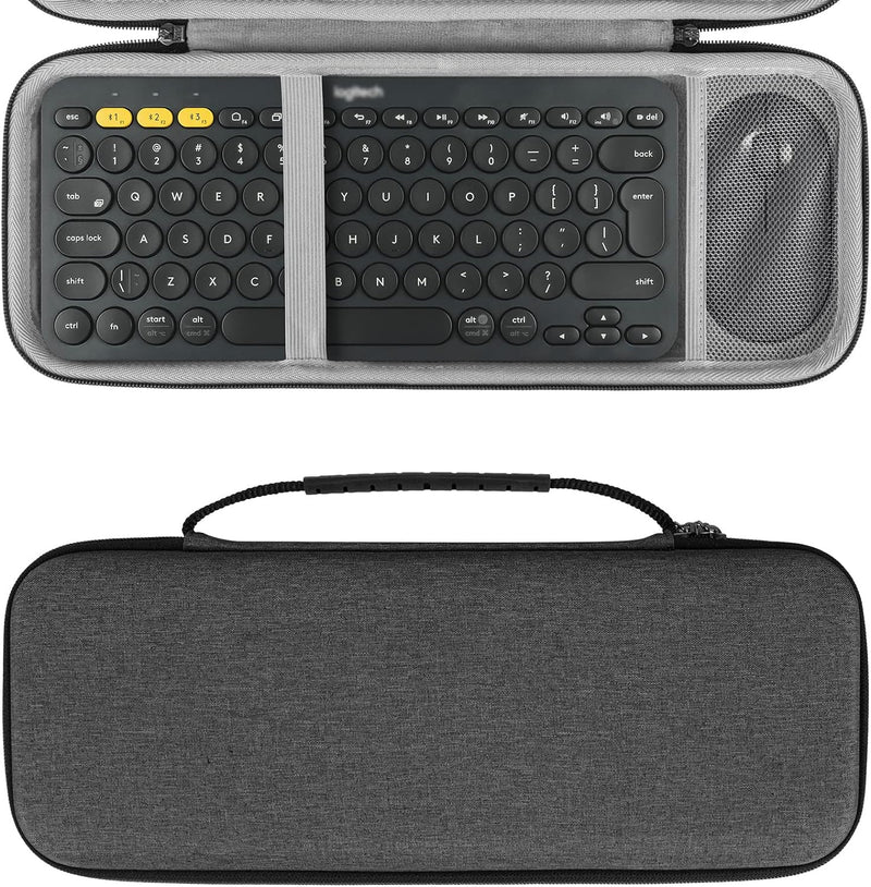 GEEKRIA Hartschale Kompatibel mit Logitech K380 + M355, Microsoft Designer Compact Tastatur + Micros