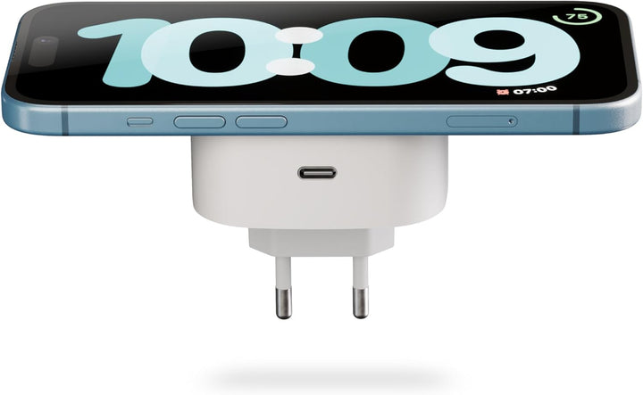 Zens Wireless Charging EU Power Adapter, kabelloses MagSafe und Qi-Ladegerät (15 W) für iPhone Air,