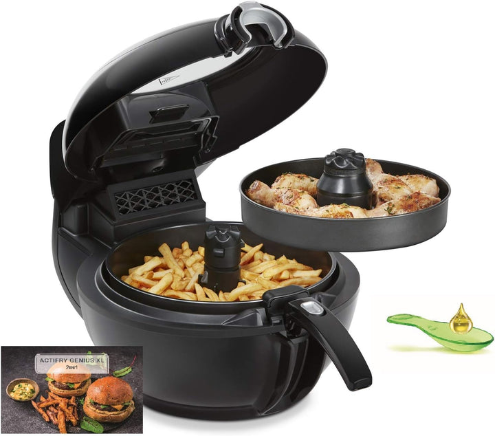 Tefal YV9708 ActiFry Genius XL 2 in 1 Heissluftfritteuse | 1500 Watt | Fassungsvermögen: 1,7 kg | 9
