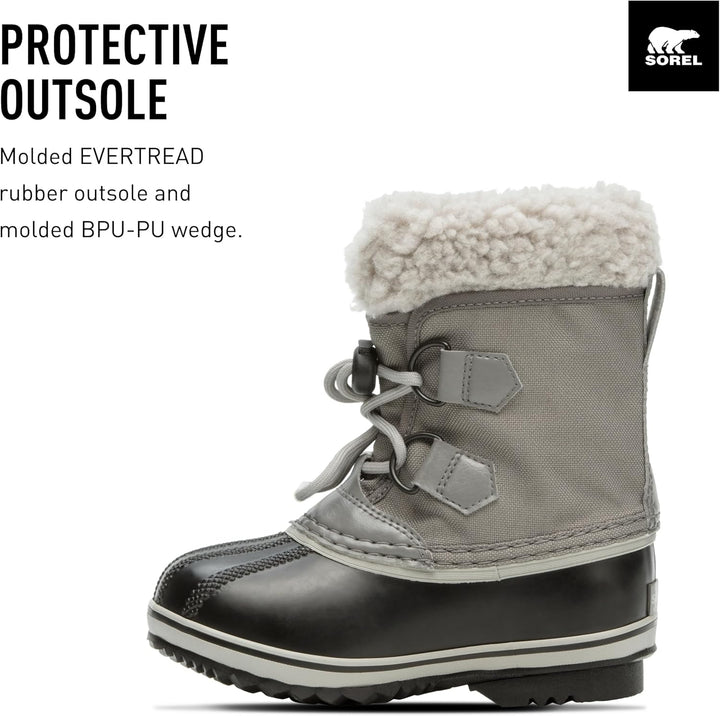 Sorel Yoot PAC Nylon Waterproof wasserdichte Winterstiefel für Kinder, Lila (Purple Dahlia x Foxglov