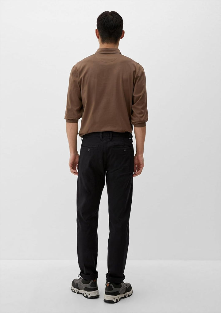 s.Oliver Austin: Slim Fit-Chino aus Baumwolltwill 30W / 30L Schwarz, 30W / 30L Schwarz