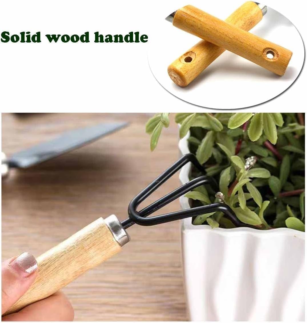 Gartenwerkzeug-Set-Gartenkelle,Gardening Tools Set-Garden Trowel,3 Pcs Gartengeräte-Set Werkzeuge Ge