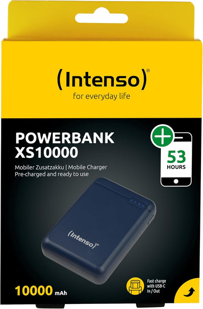 Intenso 7313535 Powerbank XS 10000, externes Ladegerät (10000mAh, geeignet für Smartphone/Tablet PC/