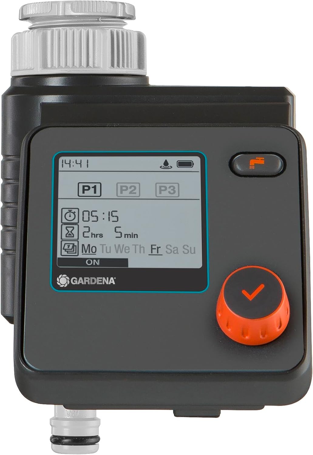 Gardena Bewässerungssteuerung Select: Automatische und zeitsparende Bewässerung, Flexible Bewässerun