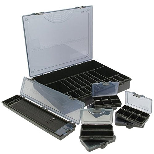 G8DS® Tacklebox 6 Bit Boxen und Rig Board Aufbewahrung Zubehör Angeln Karpfen Kleinteile