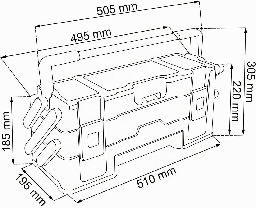 KETER Organizer CANTI TRIO