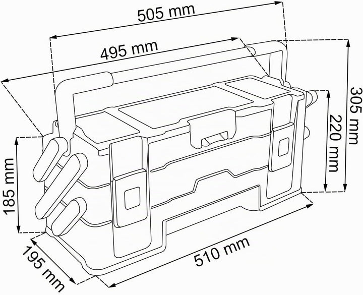 KETER Organizer CANTI TRIO
