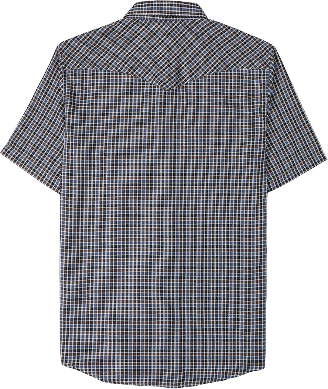 Dubinik® Bambusfaser Kurzarmhemd Herren Freizeithemden Für Herren Druckknöpfe Cowboy Vintage Western
