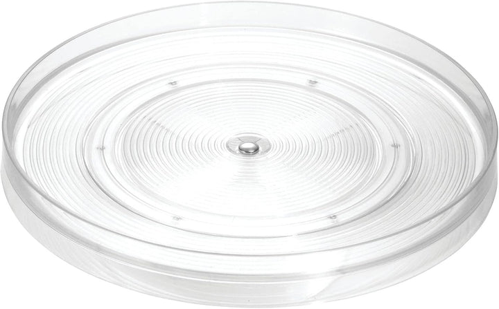 iDesign Kunststoff, plateau tournant, grand pivotant en plastique épices et ingrédients de cuisine,