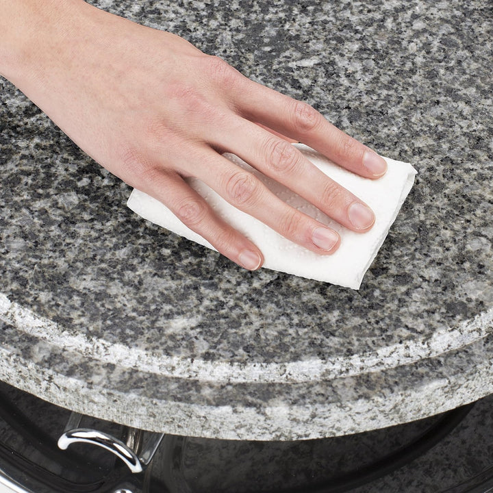 Princess ovaler Raclette-Stein Grill, 1200 Watt, regelbarer Thermostat, für 8 Personen, antihaftbesc