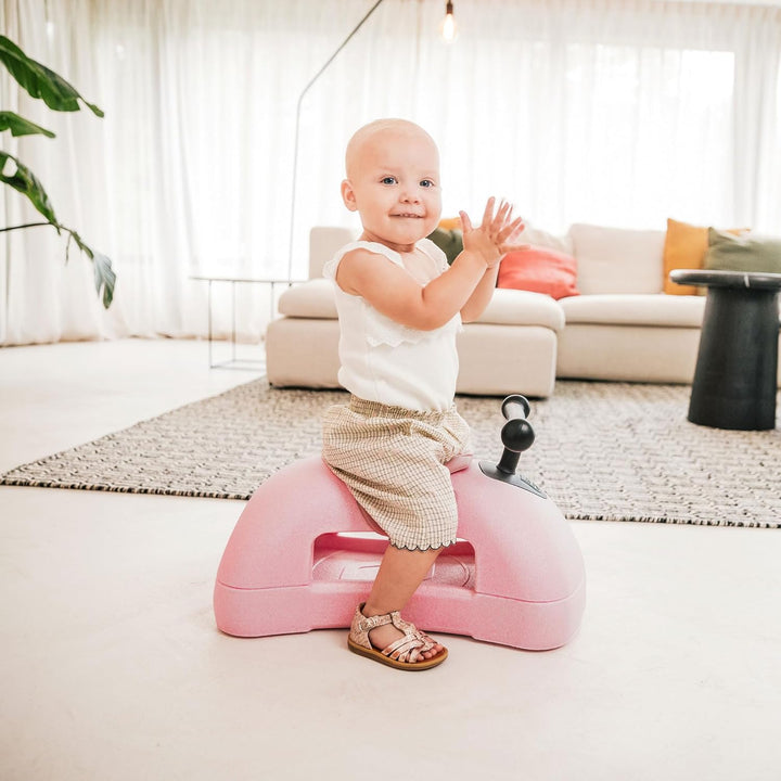 Scoot & Ride My First (Rose)-Babyrutscher, Babyroller, Babyrollbrett für +6 Monaten