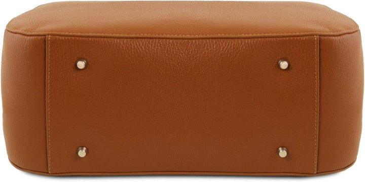 Tuscany Leather Camelia Ledertasche Cognac, Cognac