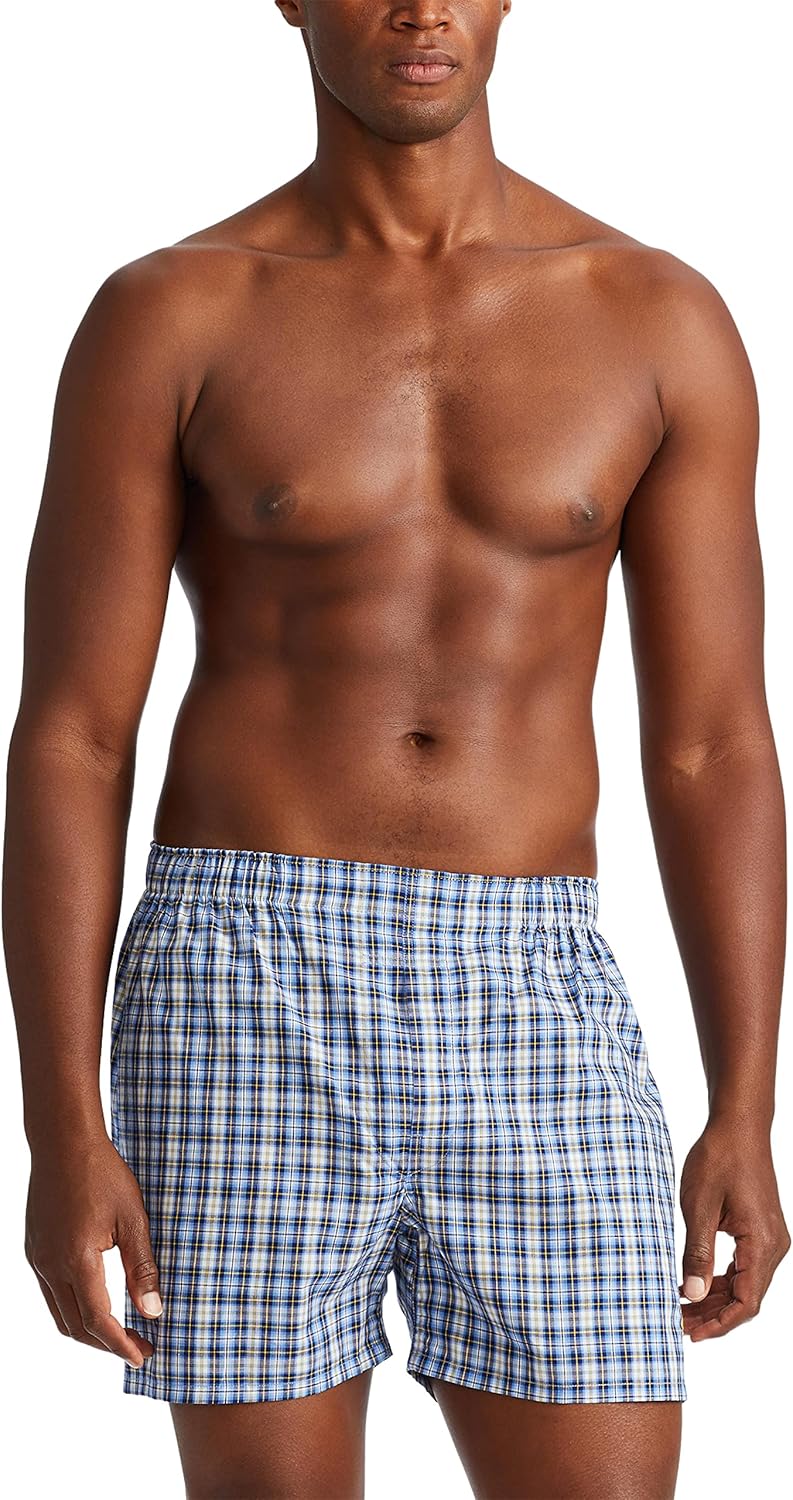 Polo Ralph Lauren Herren Baumwolle mit Klassischer Passform Boxershorts (3er Pack) L Rustic/Summer/H