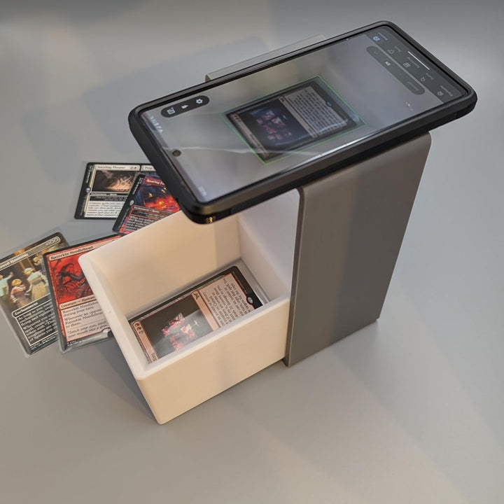 ScanBox für MtG Karten - Elementar Edition - kompatibel mit ManaBox und anderen Scanner-Apps; Schnel