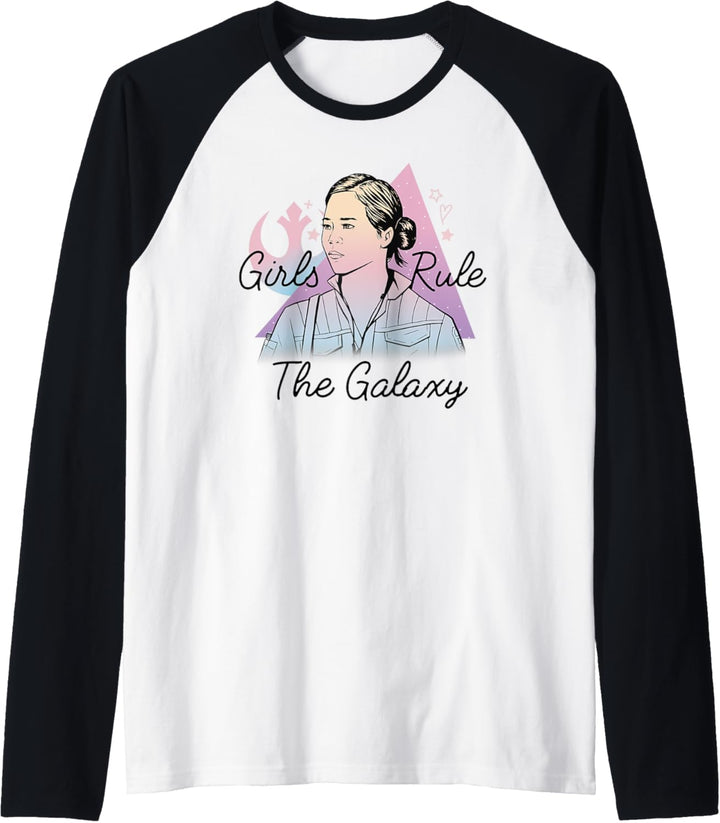 Star Wars The Rise Of Skywalker Rose Girls Rule The Galaxy Raglan