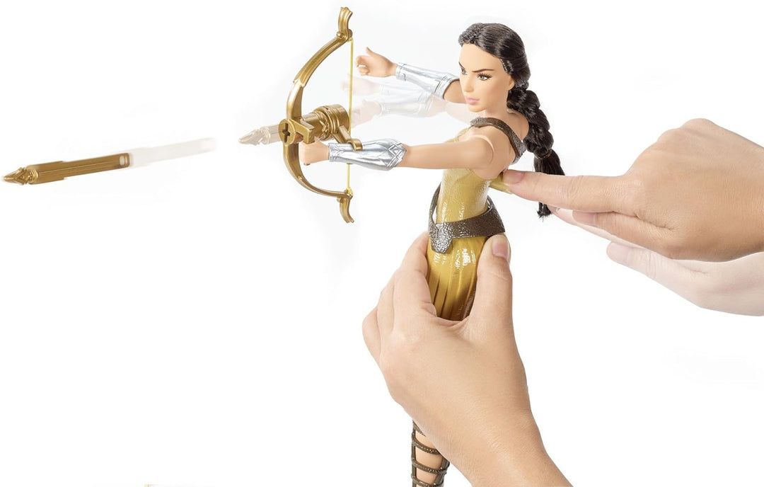DC Comics FDF35 Battle-Ready Wonder Woman Puppe, Actionfigur, bereit für den Kampf Wonder Women mit