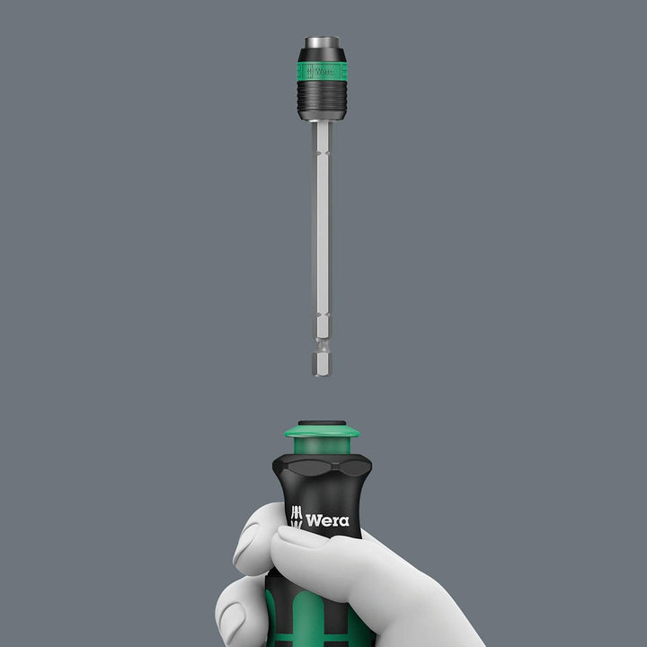 Wera Bit-Handhalter mit Bit-Magazin, leer, 1/4 Zoll x 103 mm, 05051000001