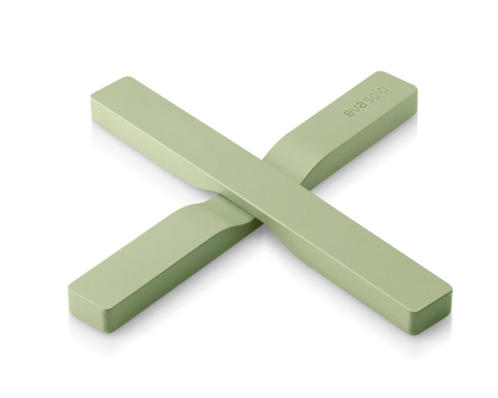 Eva Solo | Magnetischer Untersetzer Pistachio |Die beiden Teile k√∂nnen separat oder √ºber Kreuz gel