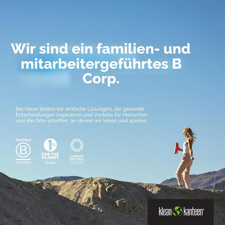 Klean Kanteen Isolierbecher, 340 ml, gebürsteter Edelstahl