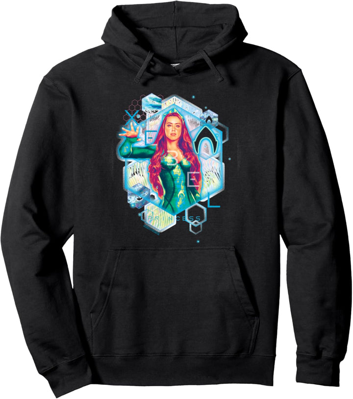 DC Comics Aquaman Mera Geometric Pullover Hoodie