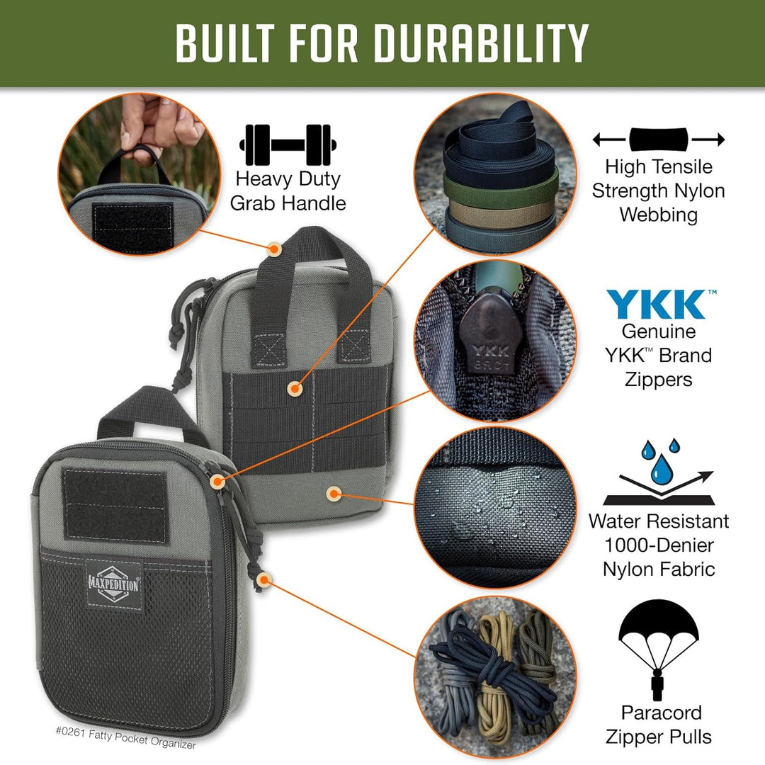 MAXPEDITION Fatty Taschen-Organizer Wolf-Grau, Wolf-Grau