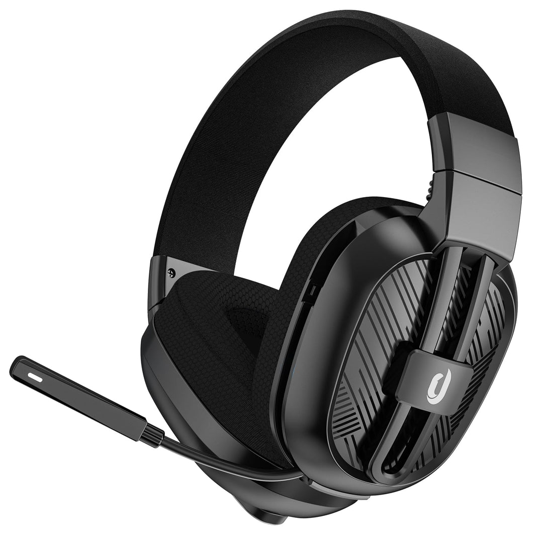 Gaming Headset, Wireless Headset für PC, PS5, PS4, Mac, 2,4 GHz/BT Headset PS5 mit Mikrofon Geräusch