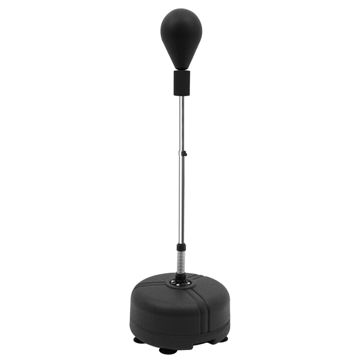 Punchingball Boxsack mit Ständer Höhenverstellbarer 120-160 cm, Standbox-Trainer Standboxball Speedb